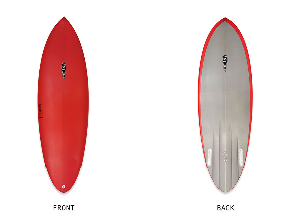 Bali Surfboard Twinfin Luke Studder Surfboard